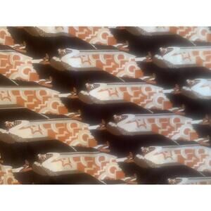 Vintage Givenchy for Chesa Womenswear Patterned Long Sleeve Button-Up